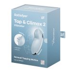 Satisfyer Tap ＆ Climax 2 Blue